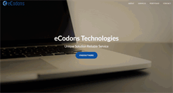Desktop Screenshot of ecodons.com